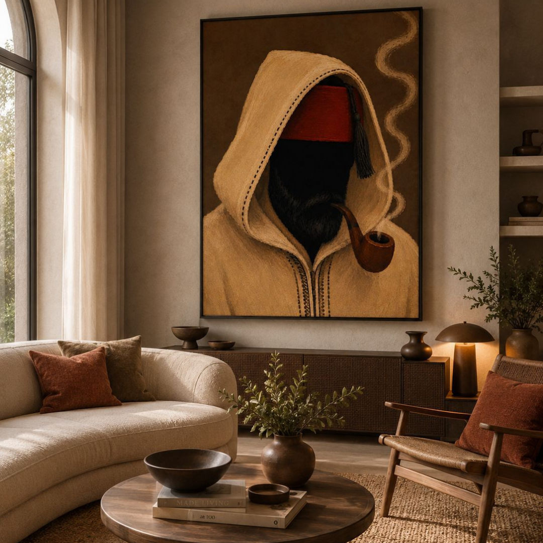 Tableau décoratif -Le Fumeur de Sebsi