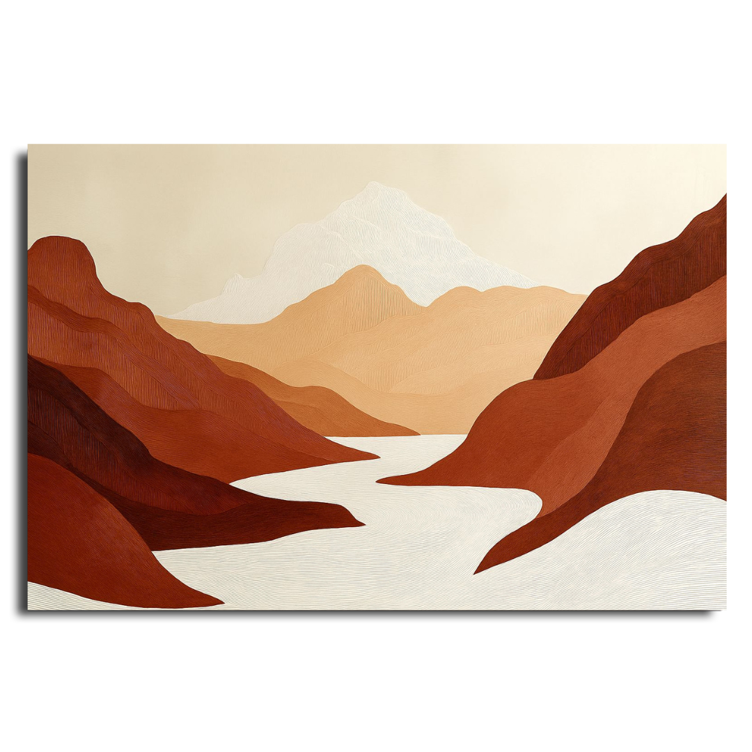 Tableau décoratif - Entre Terre et Brume