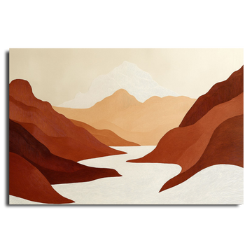 Tableau décoratif - Entre Terre et Brume