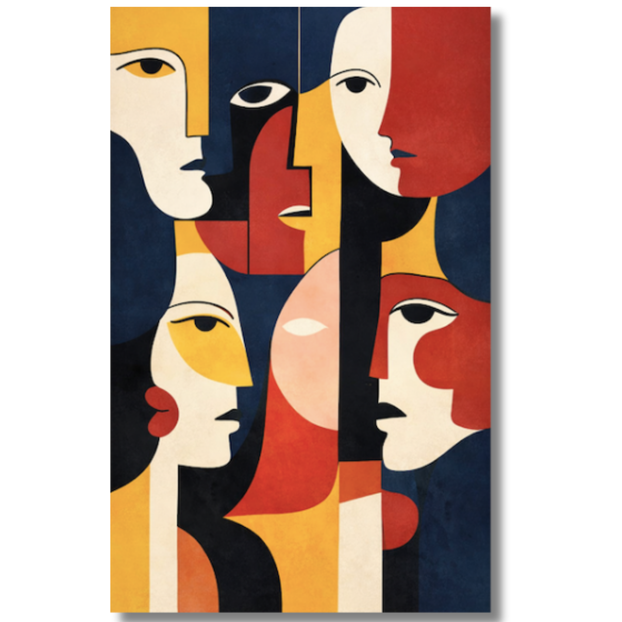 Decorative painting - Cool Blue