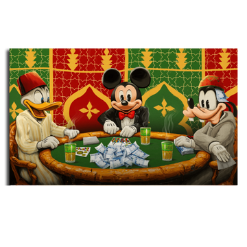 Decorative painting - The King of the Bazaar