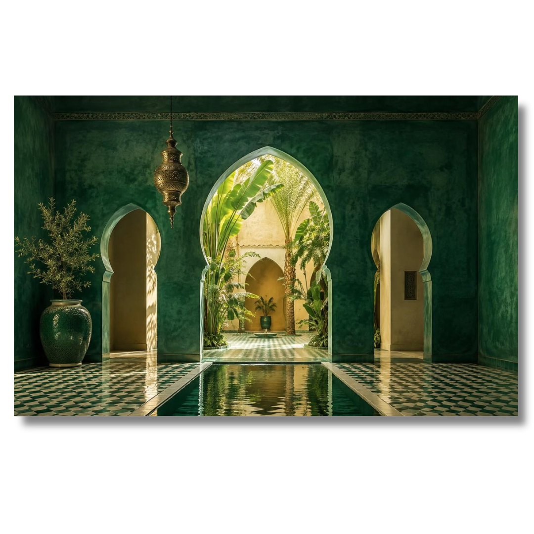 Decorative painting - The King of the Bazaar
