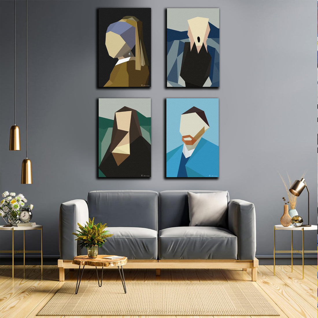 Decorative paintings Pack - The Moroccan Oasis