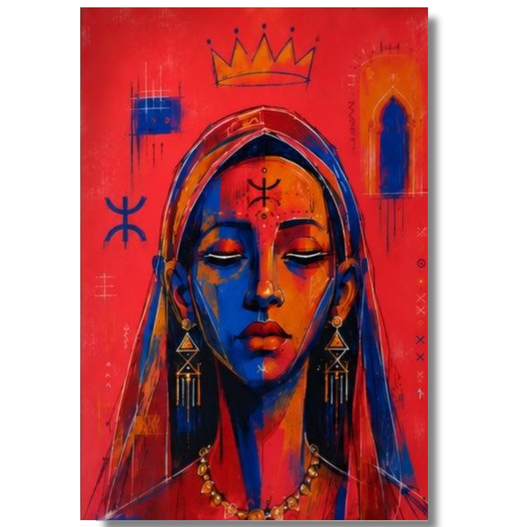 Tableau décoratif -La Reine Amazighe