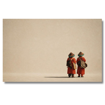 Decorative painting - The King of the Bazaar