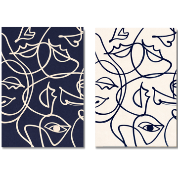 Decorative Paintings Pack - Floral Reflections