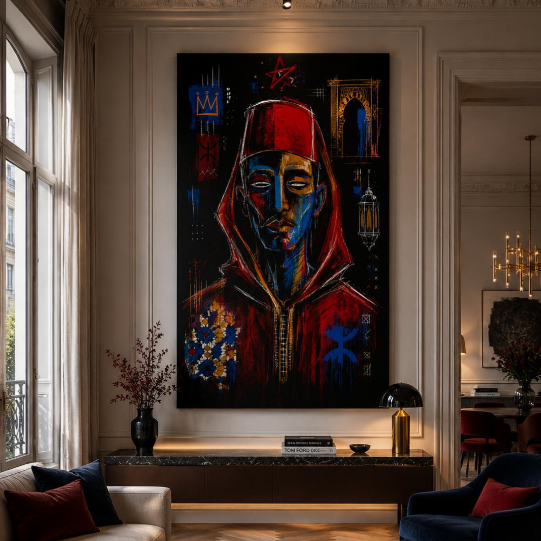Tableau décoratif -Regard Maghreb