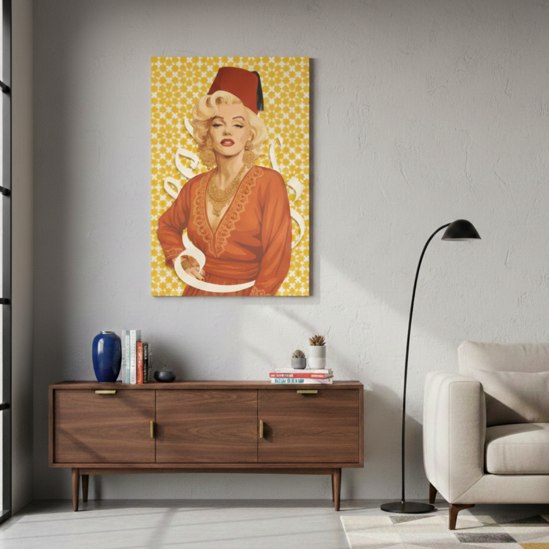 Tableau décoratif - Reine du Soleil Marocain