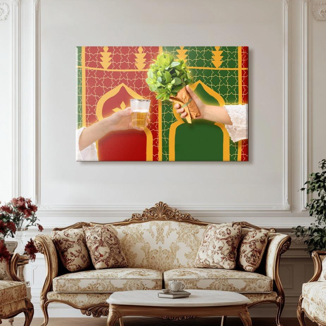 Decorative painting - The King of Traditions