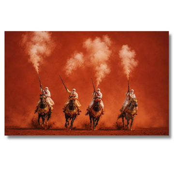 Decorative painting - The King of the Bazaar