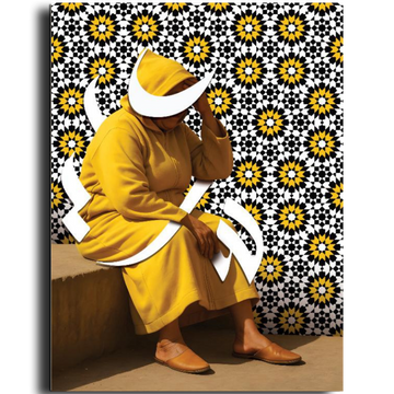 Tableau décoratif - Lhaja pensive