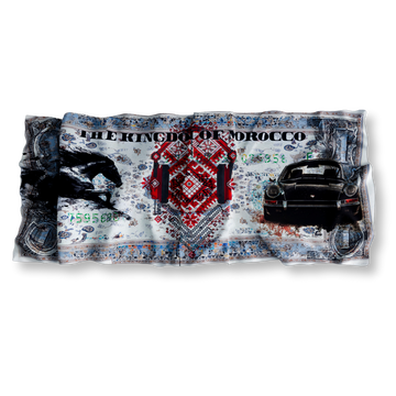 Moroccan Culture Dollar - Crumpled Painting