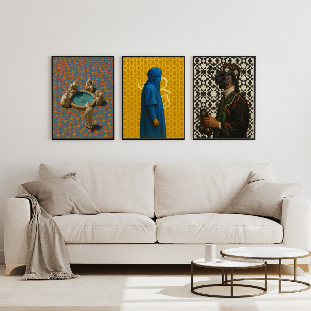 Tableaux décoratifs Pack -Danse colorée