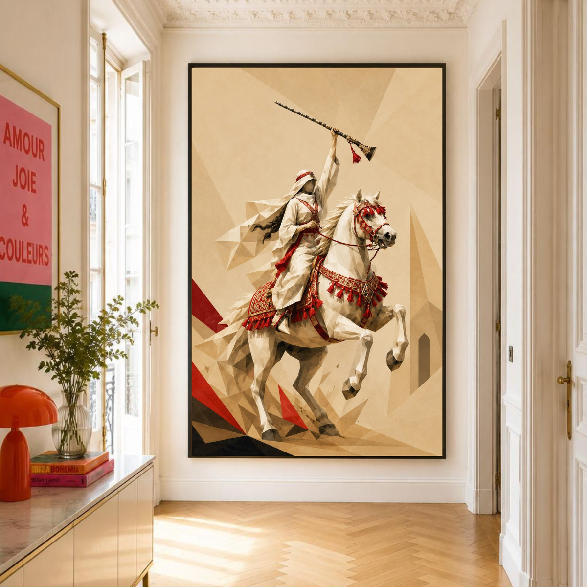 Decorative painting - The King of the Bazaar