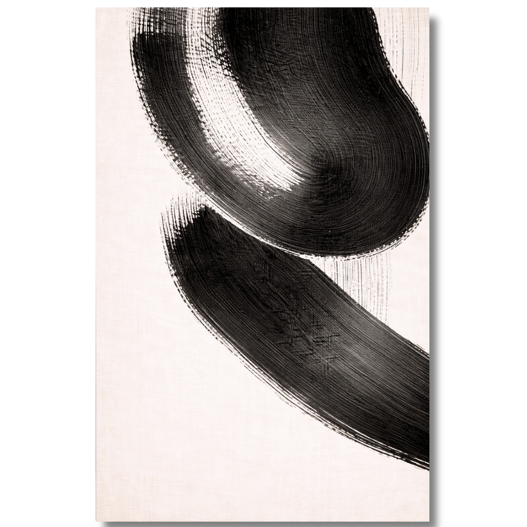 Tableau décoratif -Sillage de Graphite