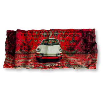 Vintage Dollar x Moroccan Rug - Crumpled Painting