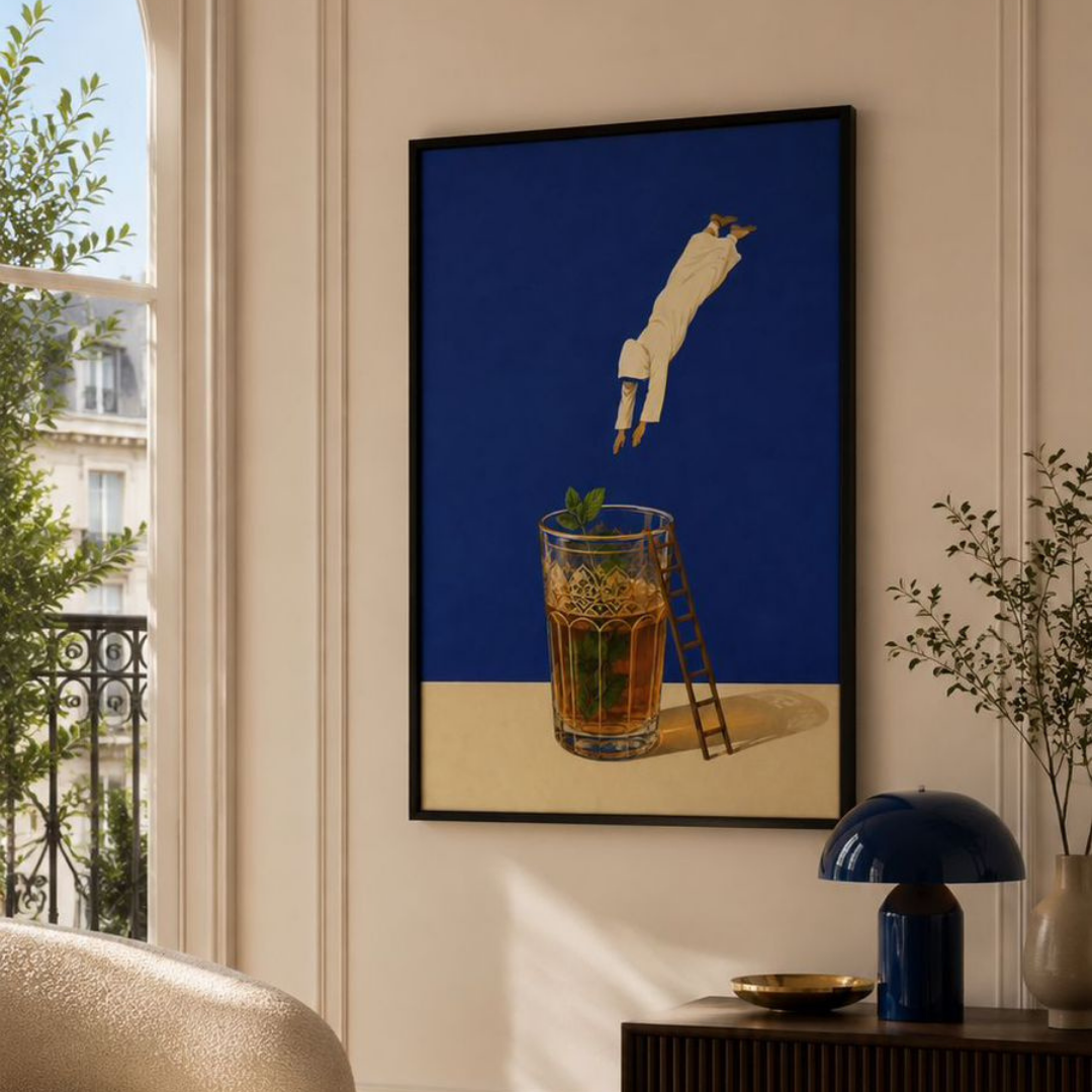 Tableau décoratif -Le Saut de l'Ange