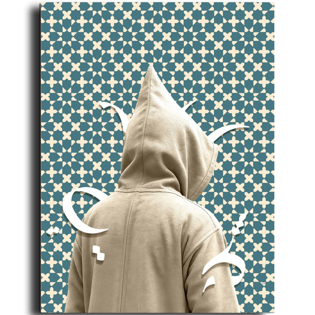 Tableau décoratif - L'homme calligraphie