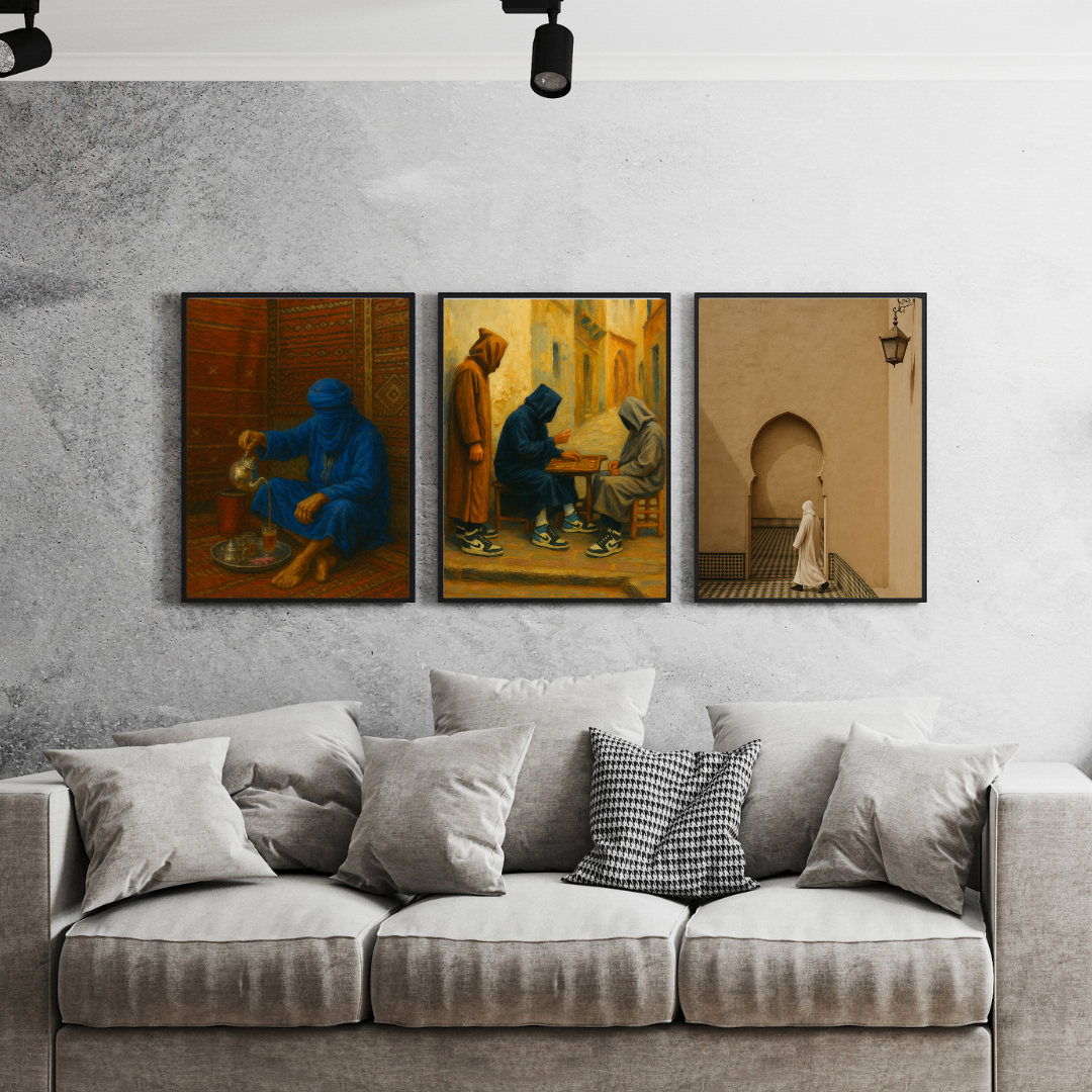 Tableaux décoratifs Pack -Mélodie florale