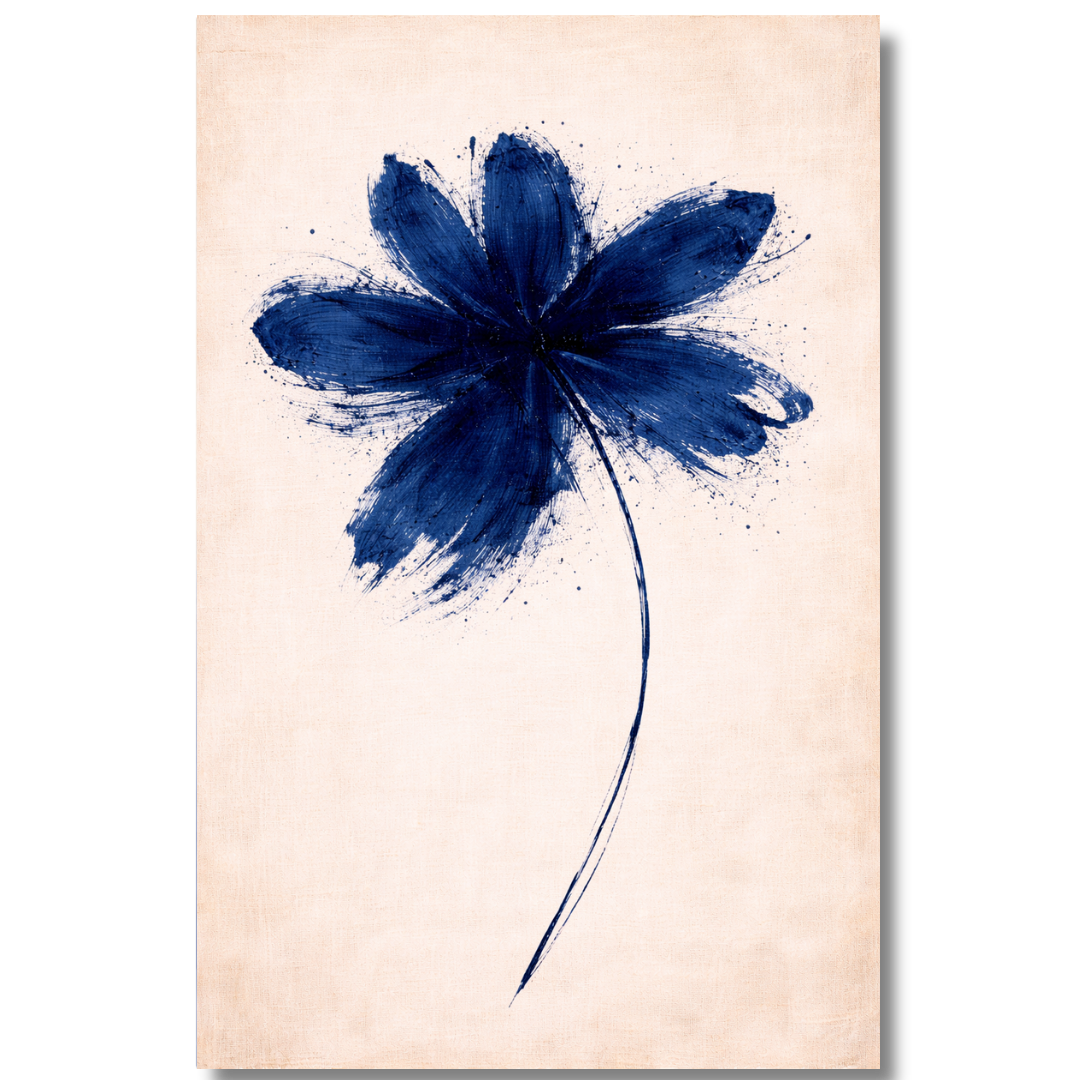 Tableau décoratif -Bleu Azur Royal