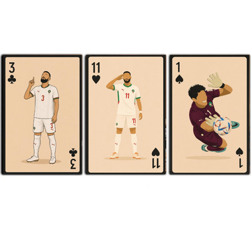 Tableaux décoratifs Pack -Les As de l'Atlas