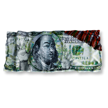 Dollar Comic - Crumpled Board