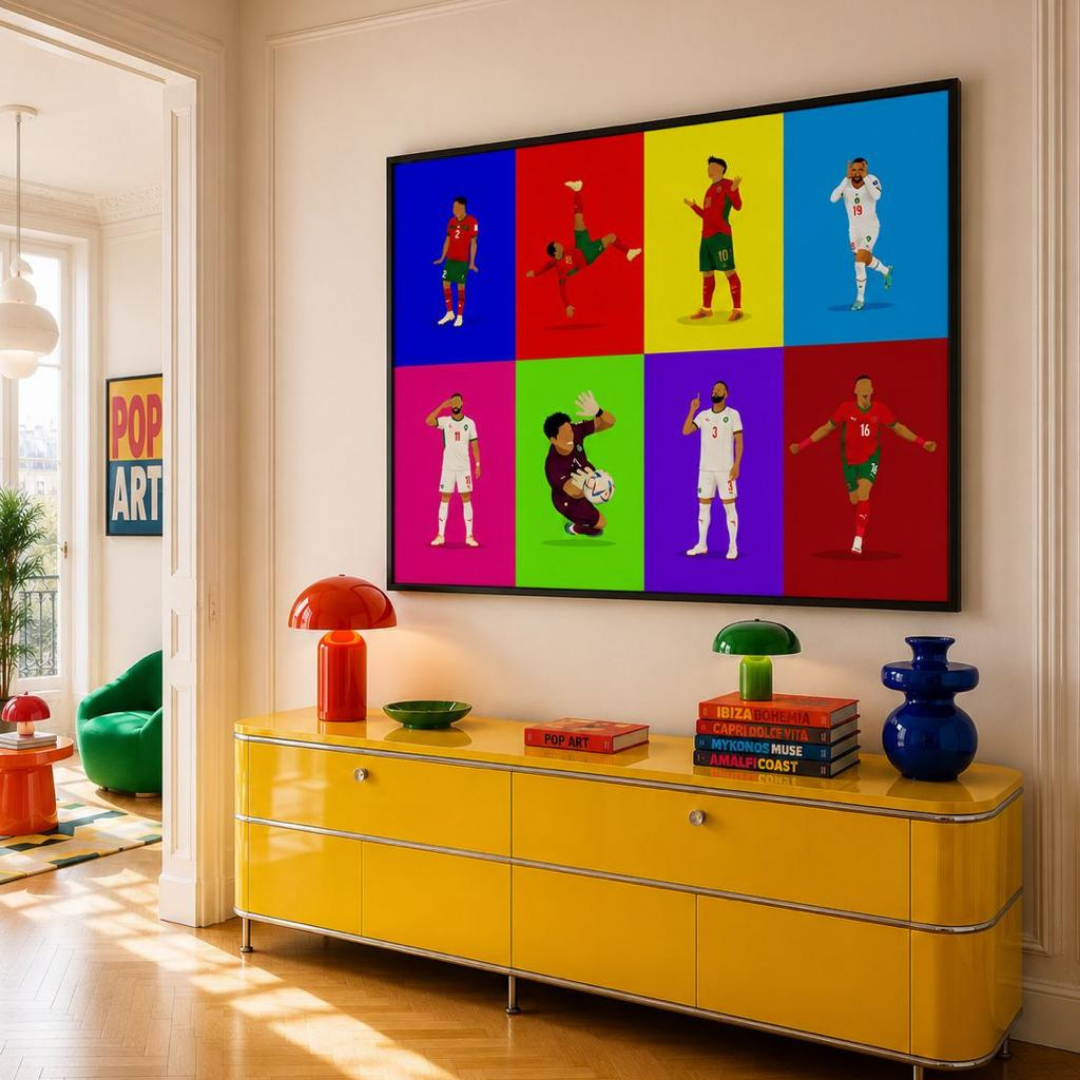Tableau décoratif -Atlas Icons Pop Culture