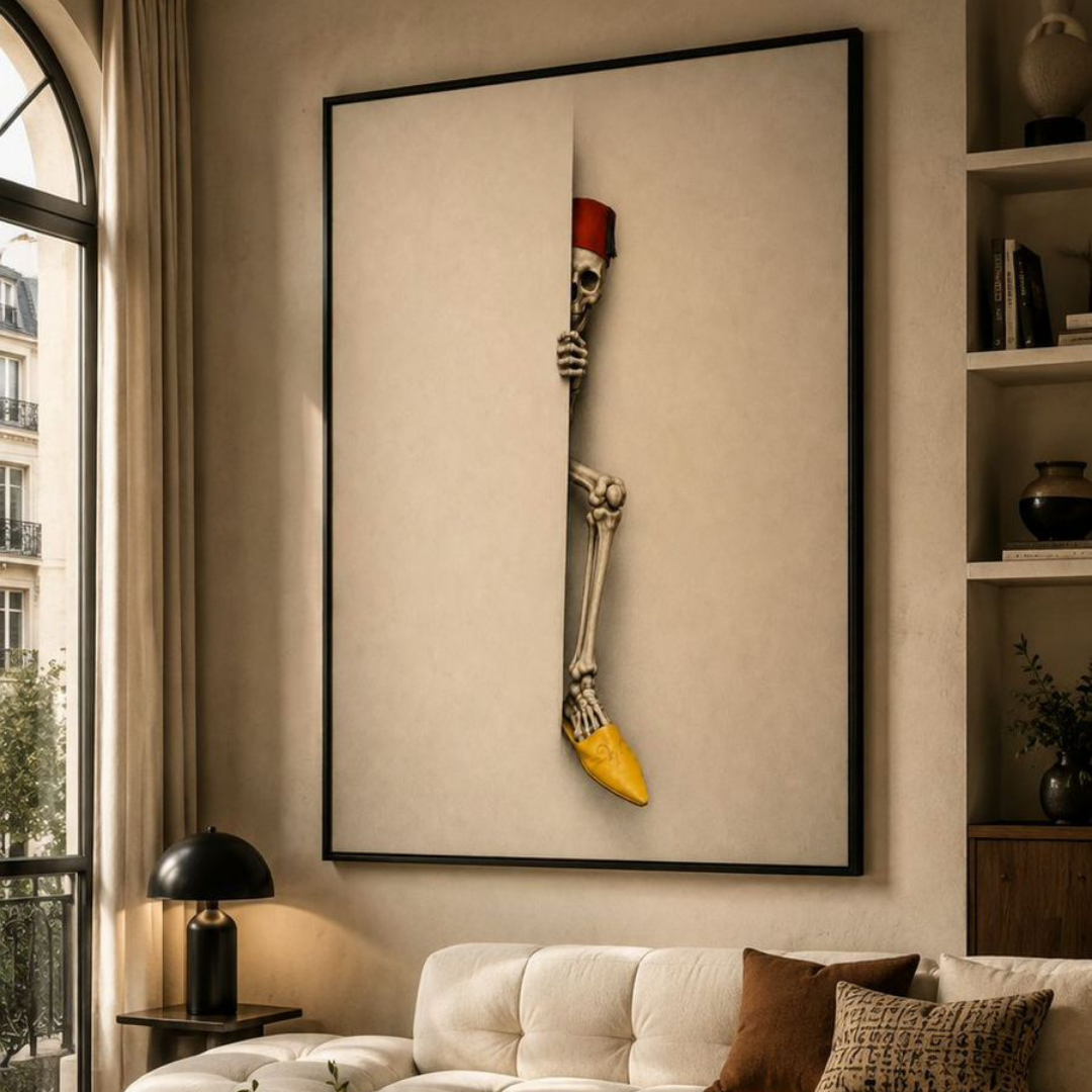 Tableau décoratif -La Babouche d'Or