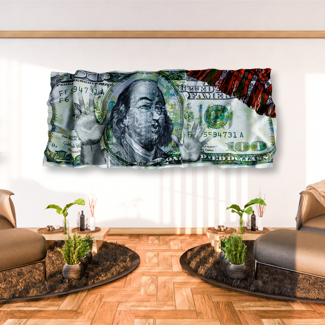 Dollar Comique - Tableau froissé