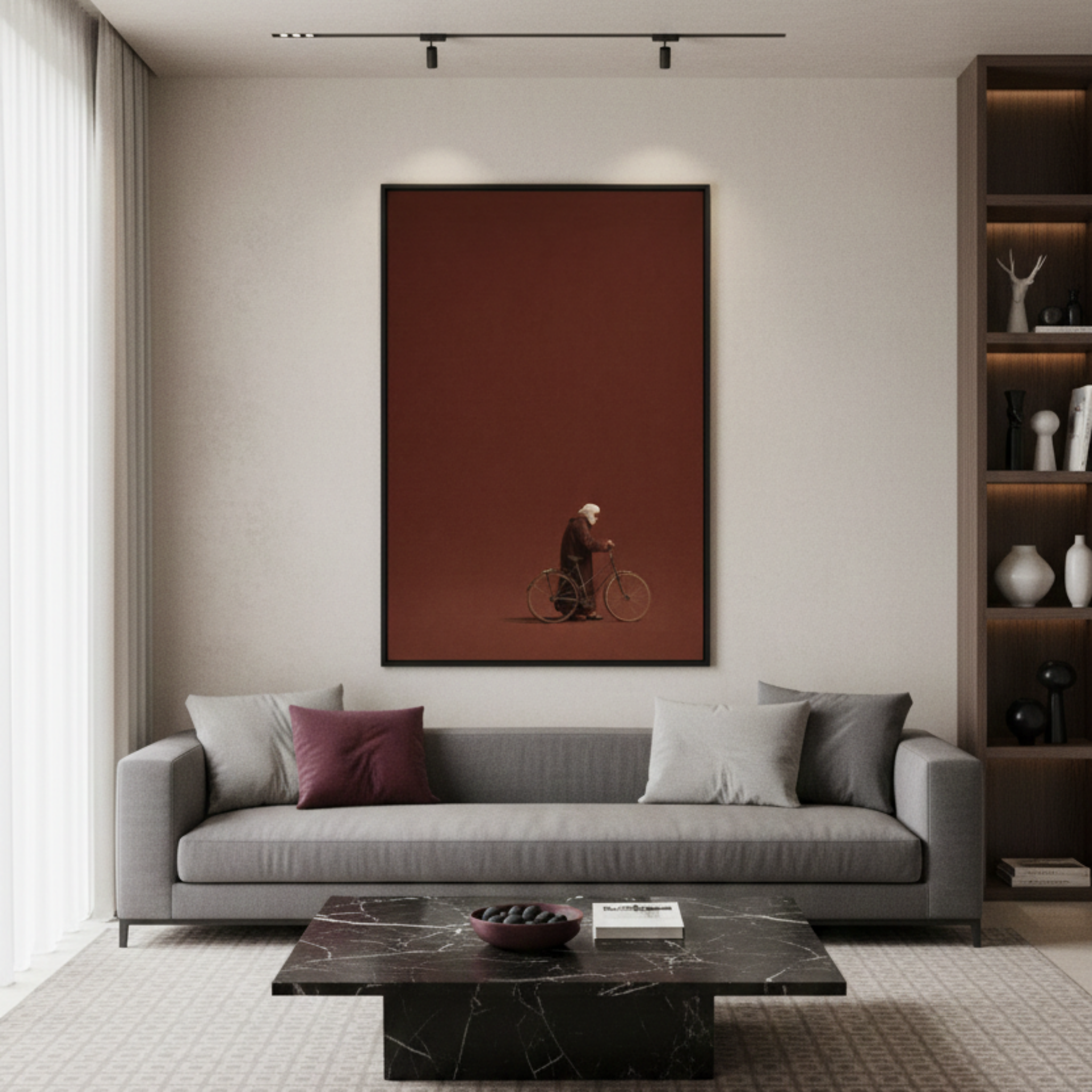 Tableau décoratif -Le Chemin Silencieux