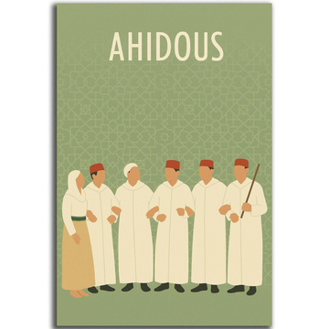 Tableau décoratif -AHIDOUS