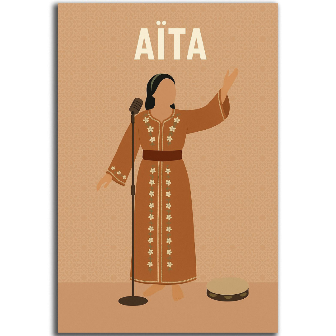 Decorative painting - The King of the Bazaar