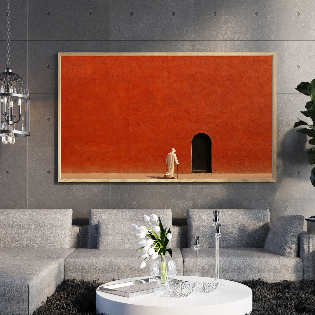 Tableau décoratif -Silence de Marrakech