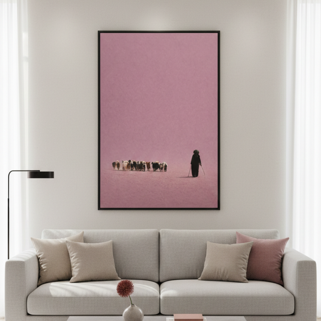 Tableau décoratif -La Gardienne du Silence