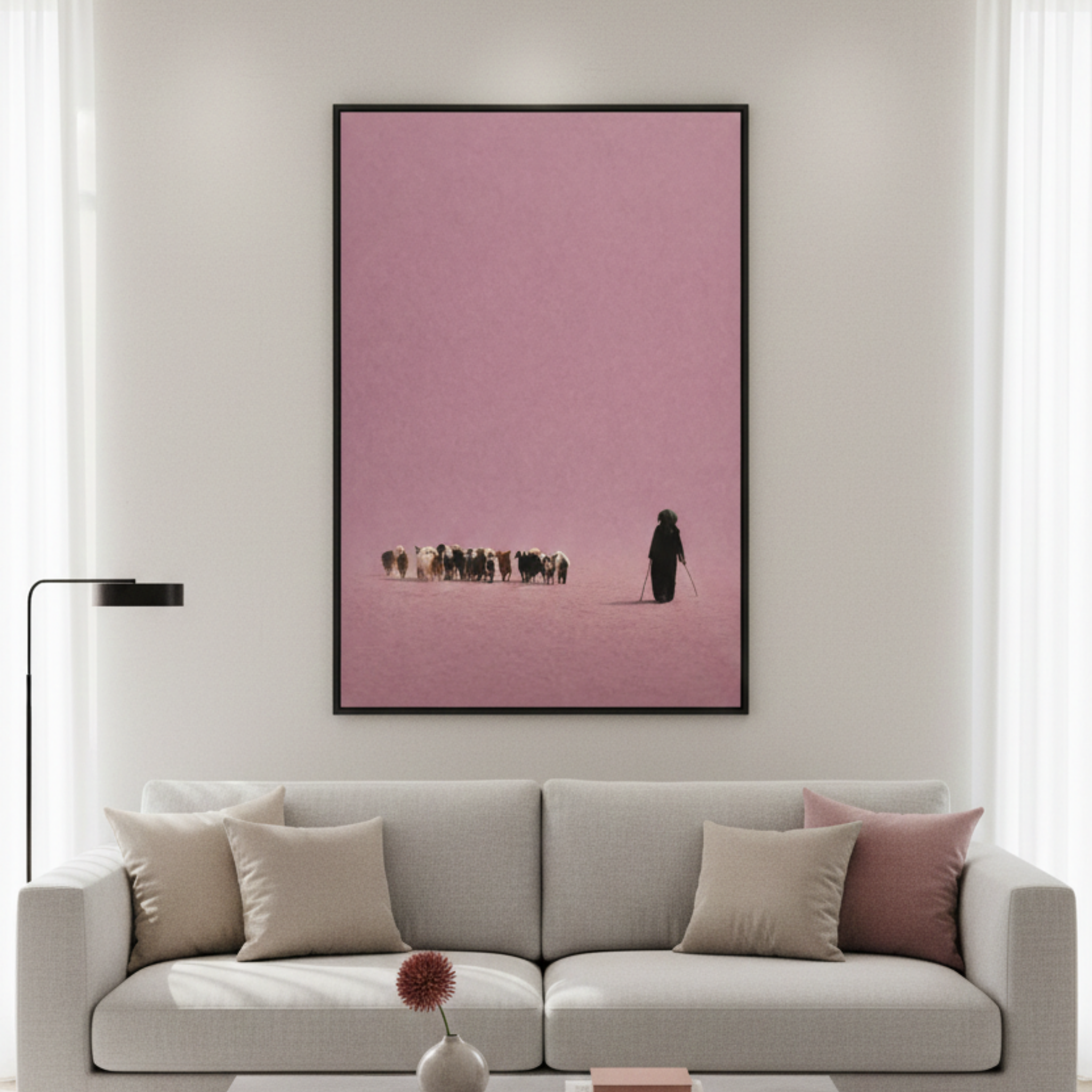 Tableau décoratif -La Gardienne du Silence