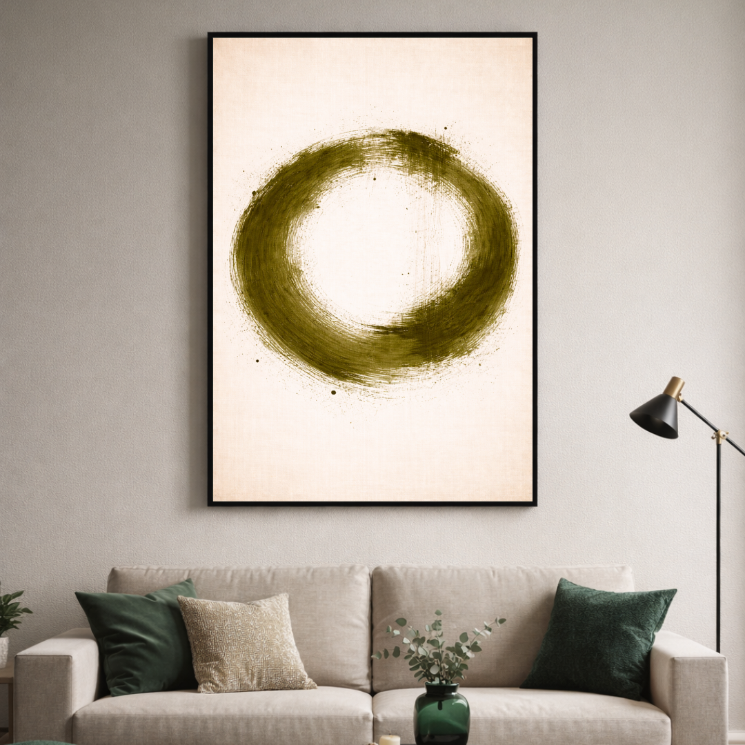 Decorative painting - Cool Blue
