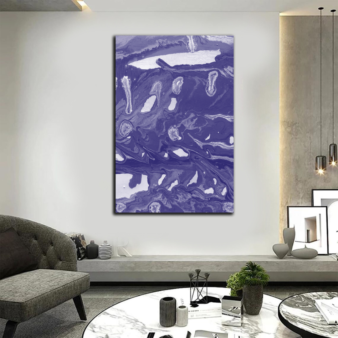 Decorative painting - Cool Blue