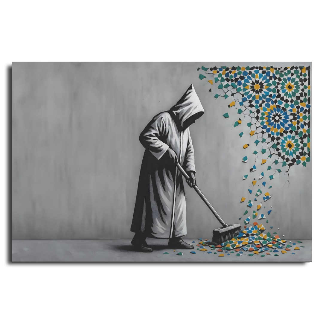 Tableau décoratif -La disparition silencieuse