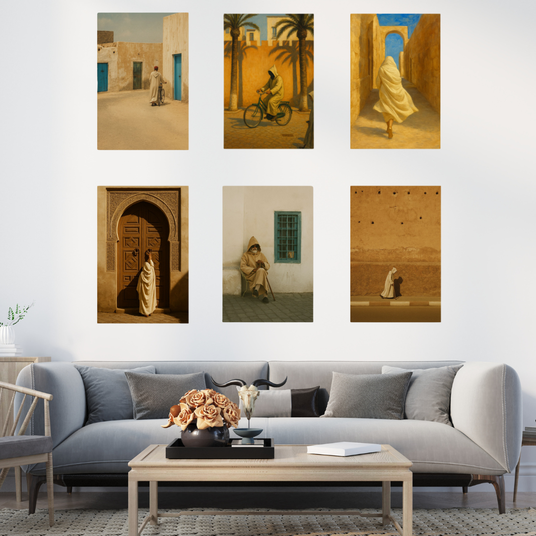 Tableaux décoratifs Pack -Ruelle Paisible