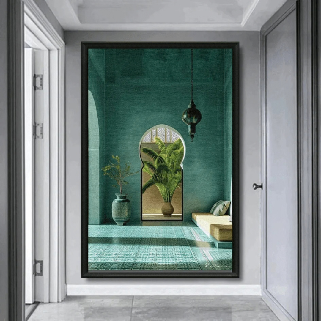 Decorative painting - The King of the Bazaar