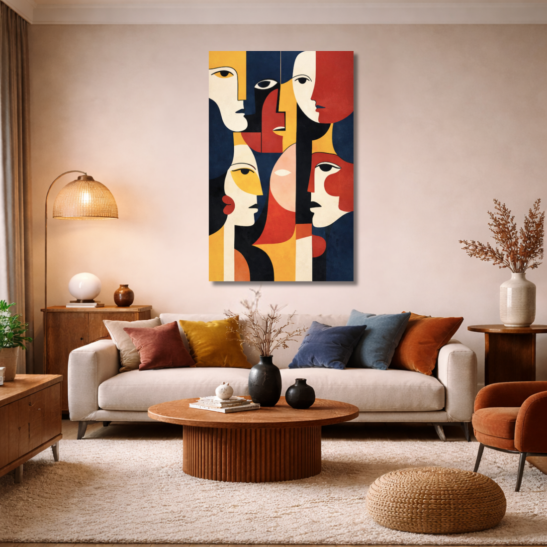 Tableau décoratif - Les Masques du Soi