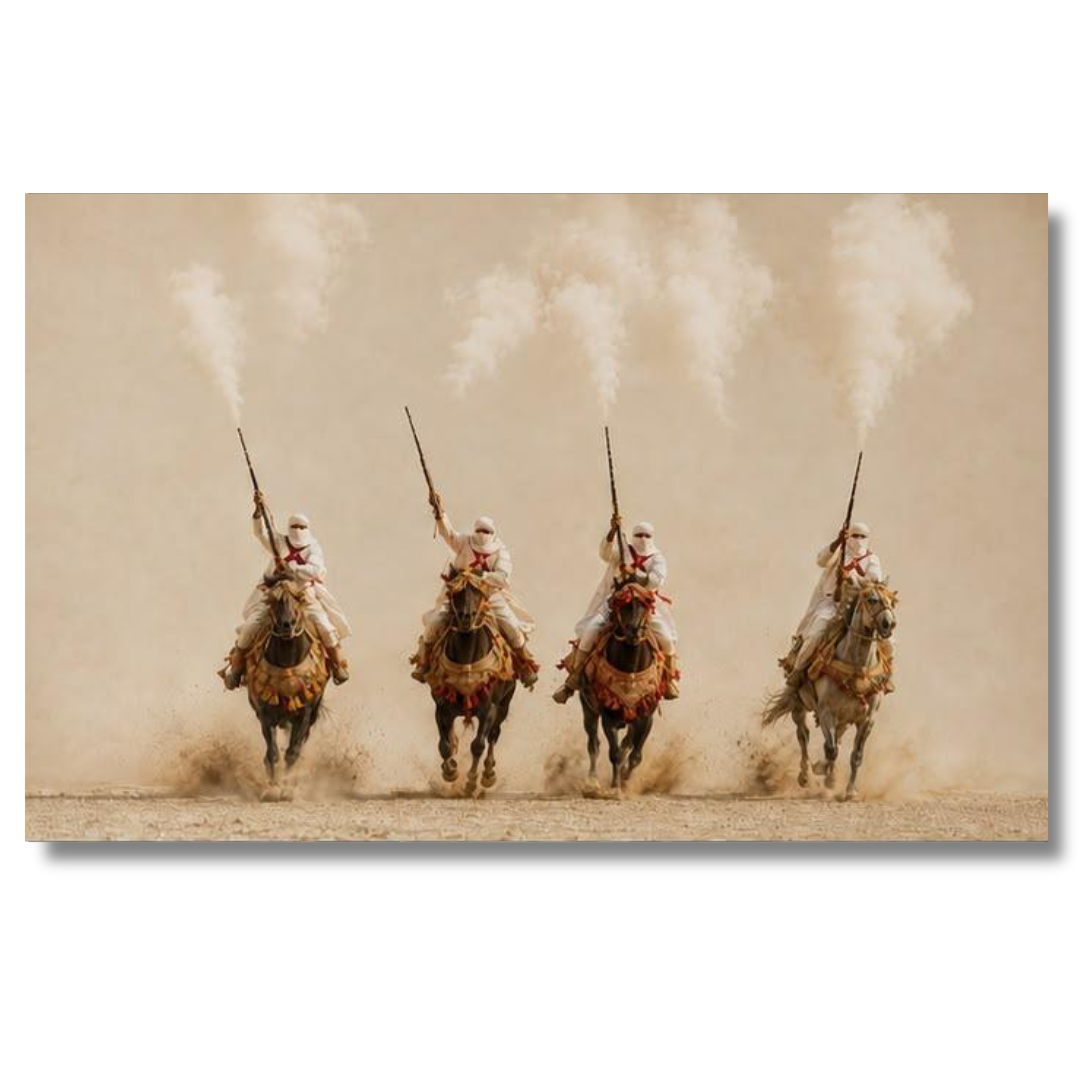 Decorative painting - The King of the Bazaar