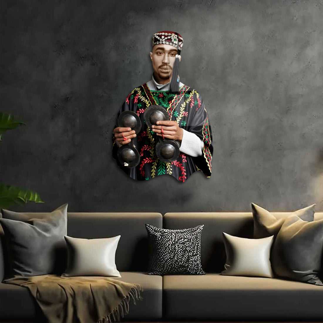 2pac Le Gnaoui - Découpe plexiglass - kolors brand