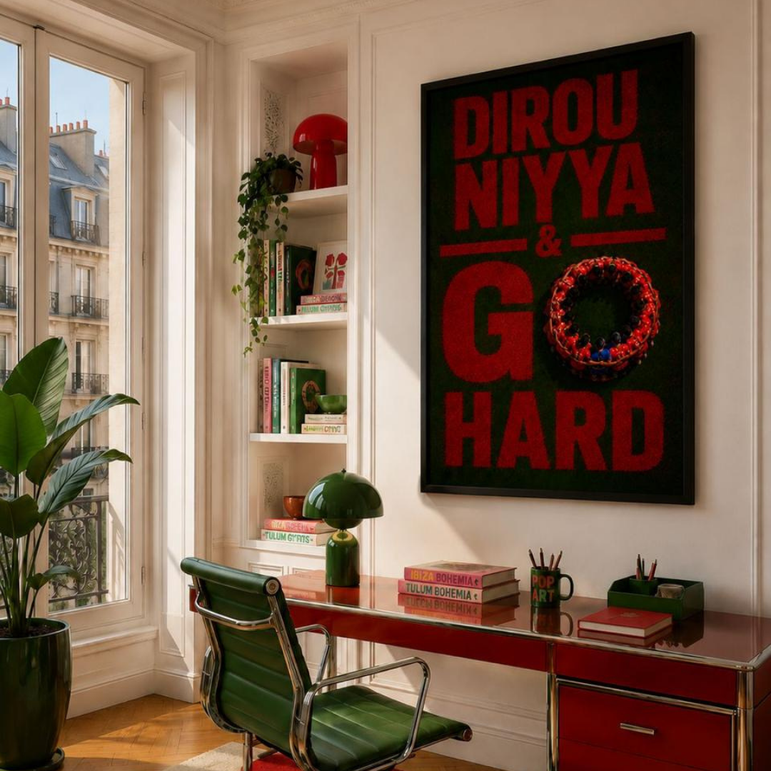 Tableau décoratif -Niyya & Go Hard