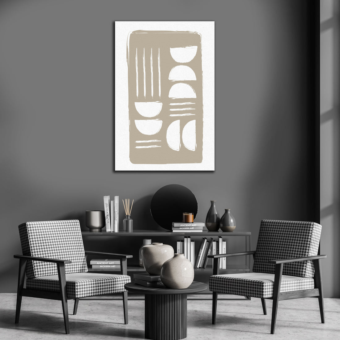 Tableau décoratif - Traces Minimalistes