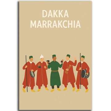Tableau décoratif -DAKKA MARRAKCHIA