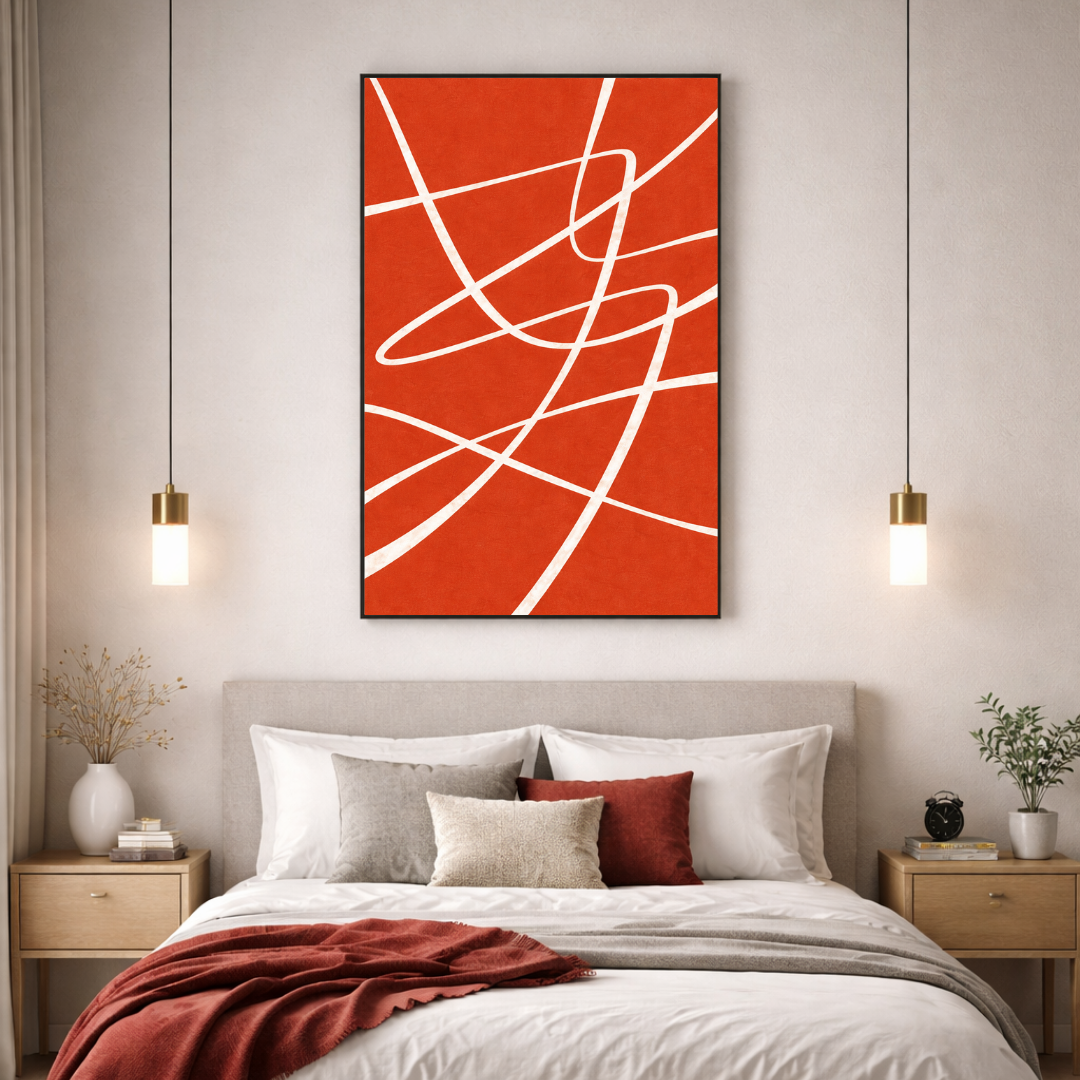 Decorative painting - Cool Blue
