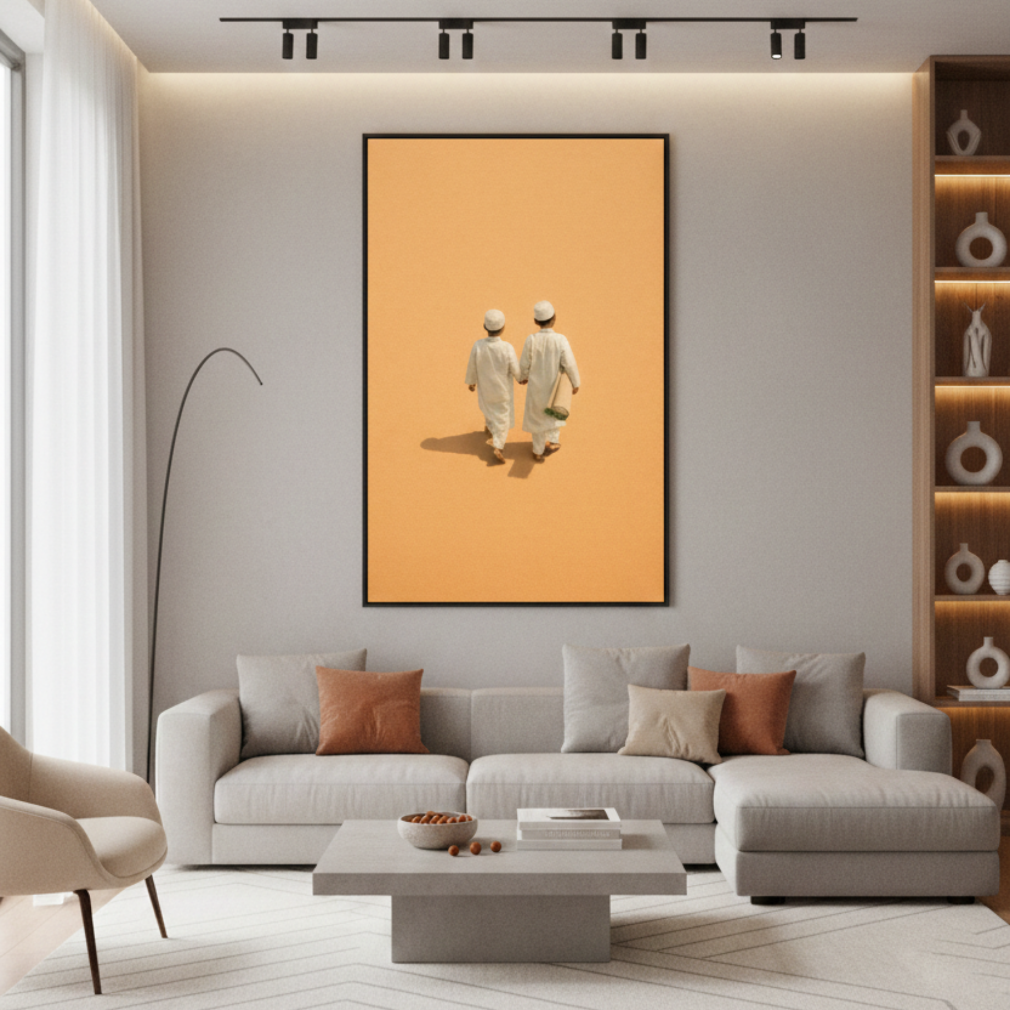 Tableau décoratif -Les Petits Pèlerins