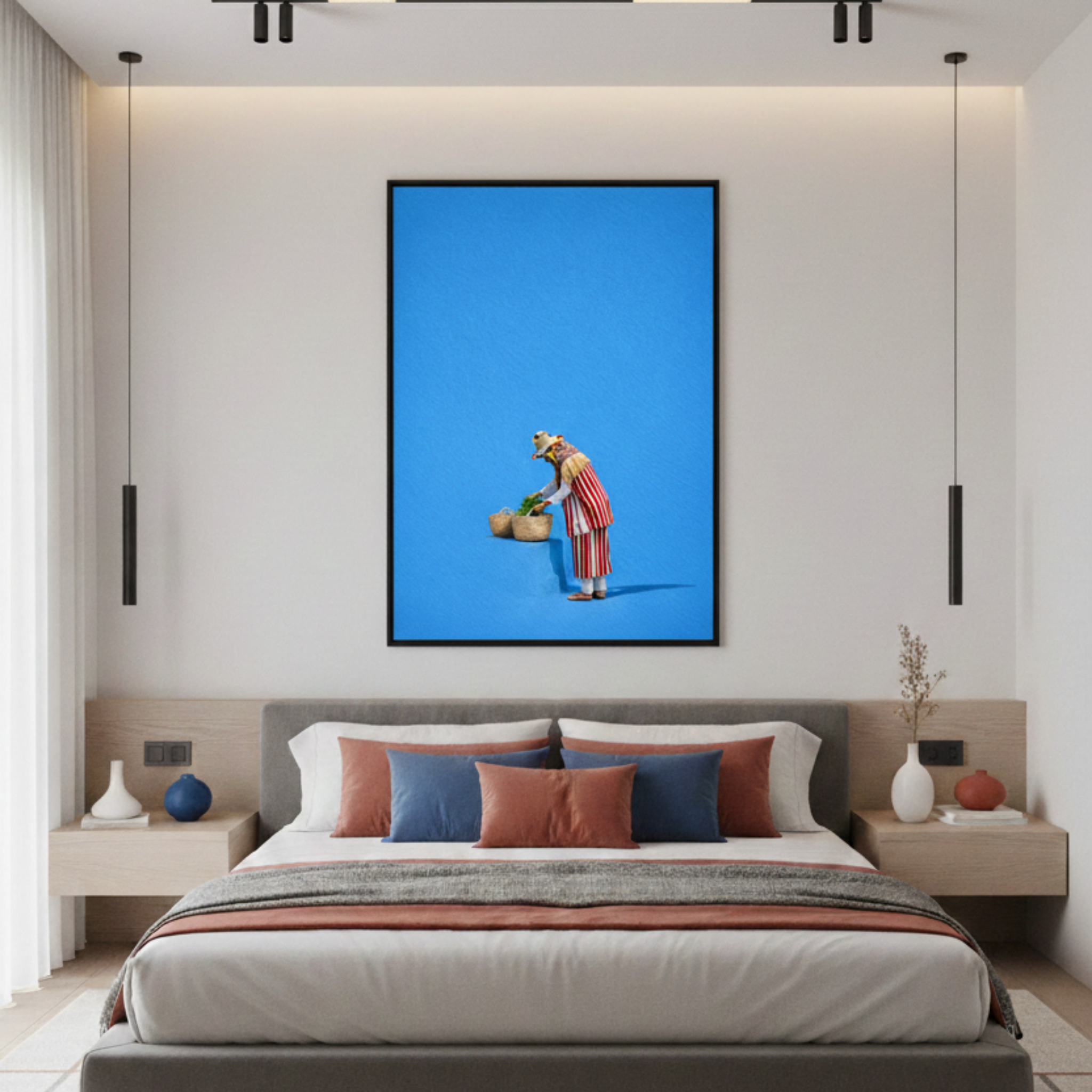 Tableau décoratif -L'Héritière de la Ville Bleue