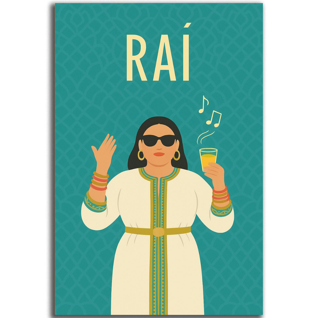 Decorative painting - The King of the Bazaar